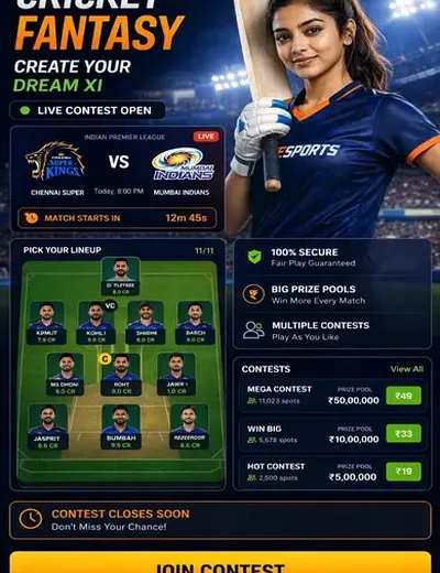 IN999 (in999) fantasy cricket & matchday visual 3